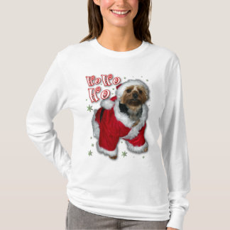 Santa Yorkie Light T-Shirt