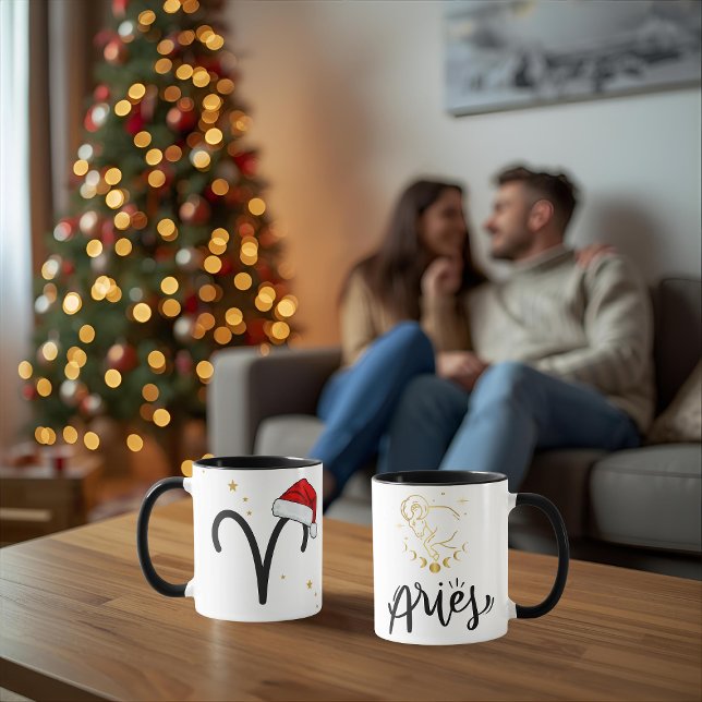 Santa Zodiac Aries Mug (Creator Uploaded)