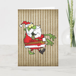 Santa Zombie Holiday Card