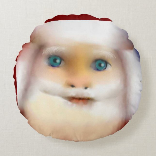 SantaClause series Round Cushion (Front)
