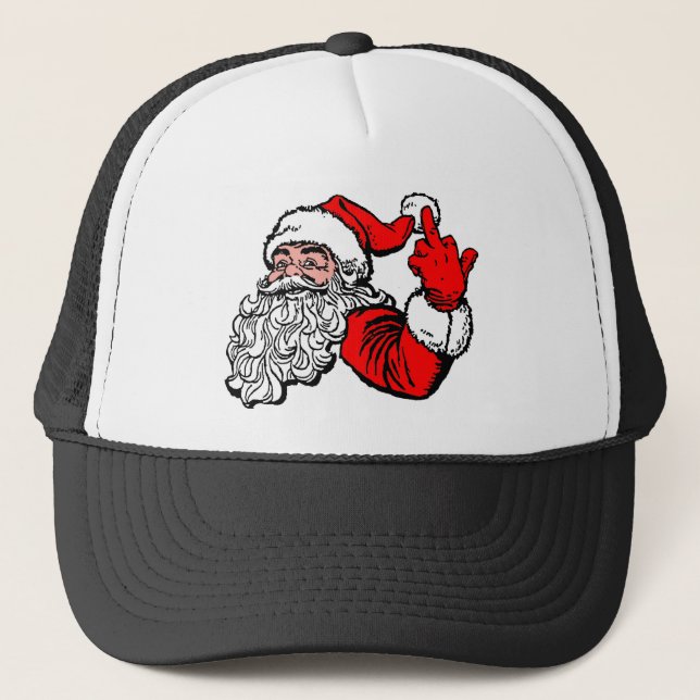 santacolour trucker hat (Front)