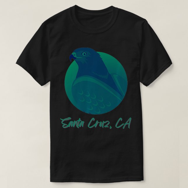 SantaCruz CA Osprey Sea Green Raptor Ocean Bird au T-Shirt (Design Front)