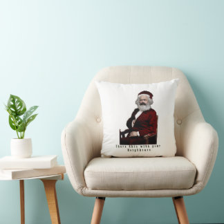 SantaKarl MarXmas Cushion