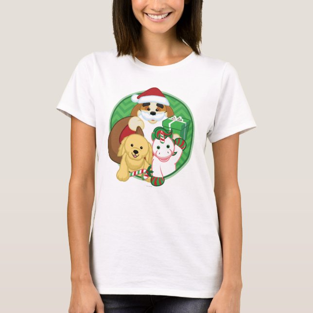 Santakinz and Friends T-Shirt (Front)
