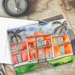 Sant'Ana Palace Azores Ponta Delgalda São Miguel  Postcard<br><div class="desc">Customise this card with your own text on the back! Check my shop for more!</div>