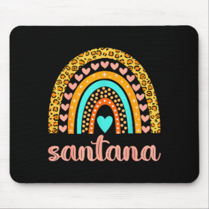 Santana Santana Name Birthday Shirt Gift  Mouse Mat