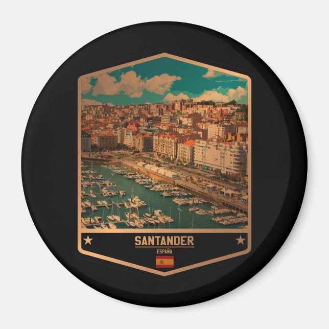 Santander Magnet (Front)