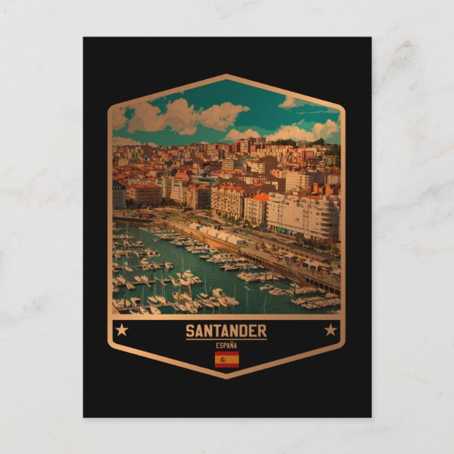 Santander Postcard (Front)