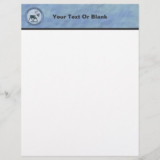 Santa's 1st Polar Airlift Sqdn - Subdued Custom Letterhead (Front)
