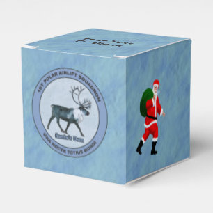 Santa's 1st Polar Airlift Sqdn - Subdued Favour Box
