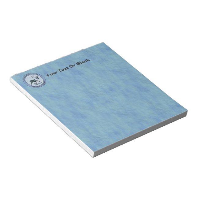 Santa's 1st Polar Airlift Sqdn - Subdued Notepad (Angled)