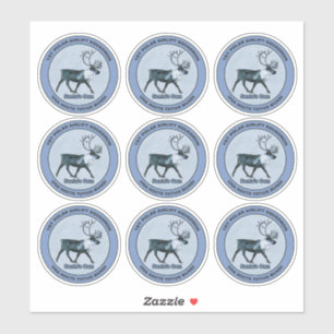 Santa's 1st Polar Airlift Sqdn - Subdued Sticker