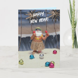 Santa's After Party Greeting Card