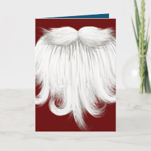 Santa's Beard red and blue sapphire holiday
