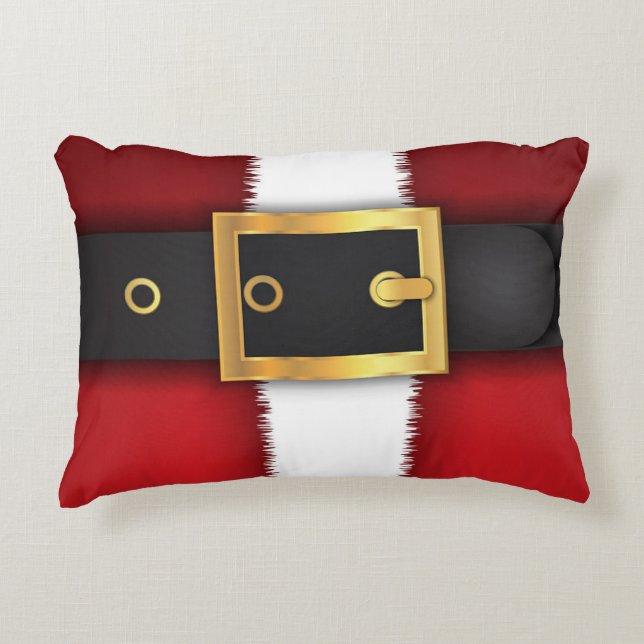 santa's belt throw pillow (Front)