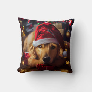 Santa's Best Friend Cushion