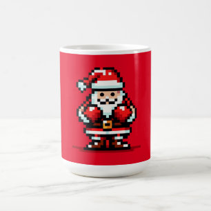Santa's Boxing Match - Holiday Showdown Coffee Mug