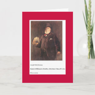 SANTA'S BROTHER CHRISTMAS CARD