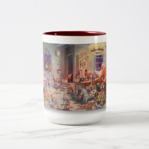 Santa's Busy Workshop Mug