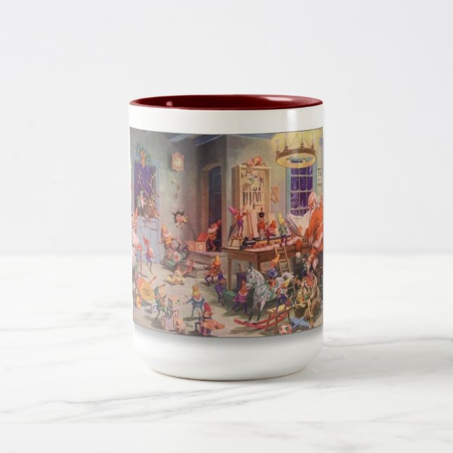 Santa's Busy Workshop Mug (Center)