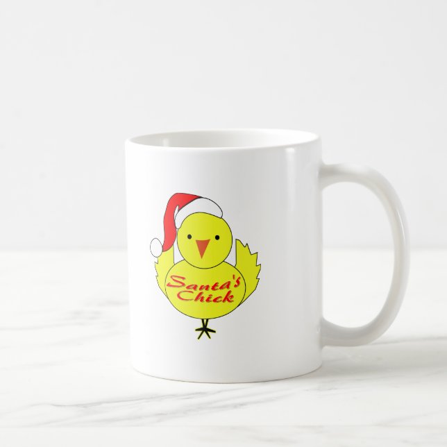 Santa's Chick Coffee Mug (Right)