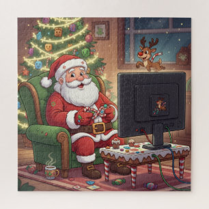 Santa's Christmas Game Break Jigsaw Puzzle