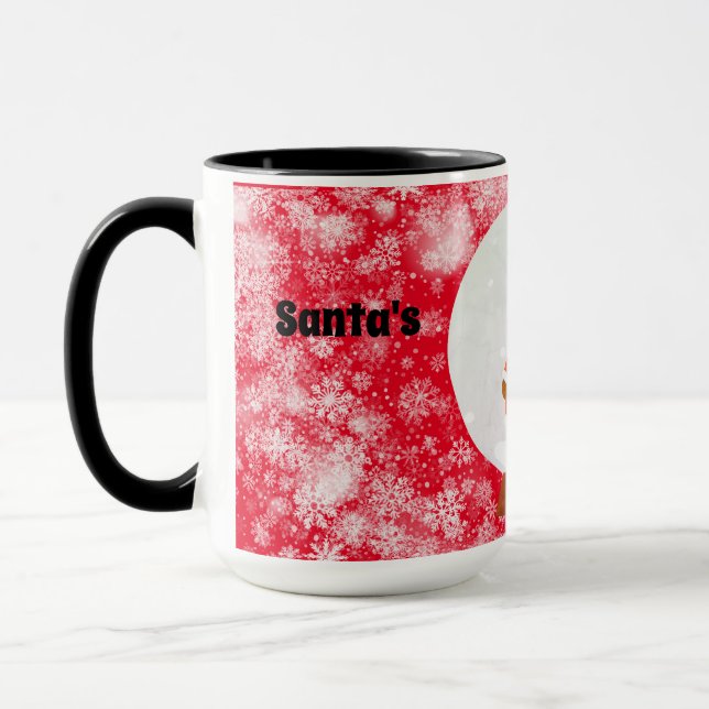 Santa's Christmas Mug (Left)