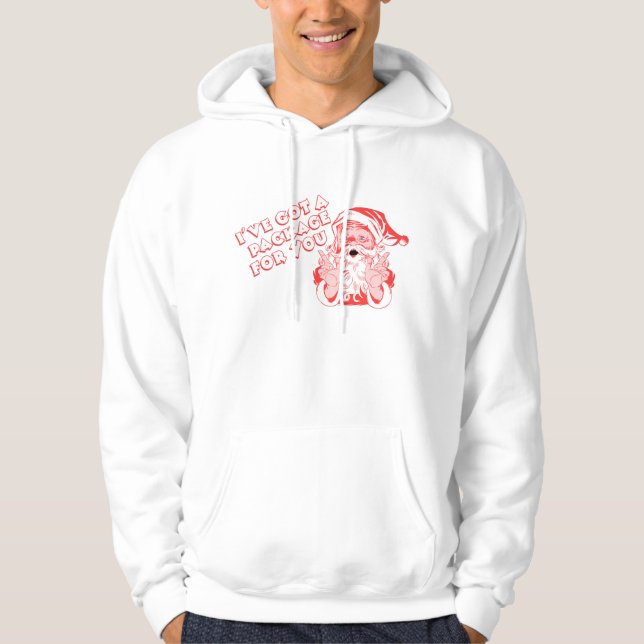Santas Christmas Package Hoodie (Front)