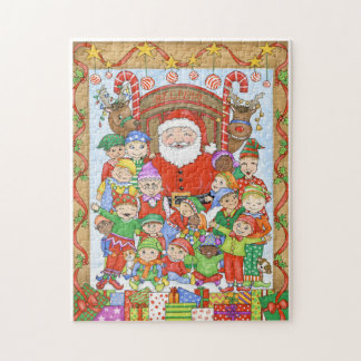 Santa's Christmas Photo Puzzle