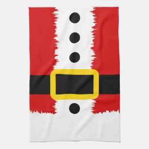 Santa's Coat Tea Towel