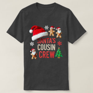 Santa's Cousin Crew – Holiday Fun T-Shirt Design
