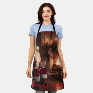 Santa's Cozy Nook Apron