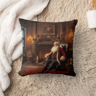 Santa's Cozy Nook Cushion