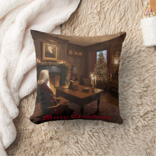 Santa's Cozy Nook Cushion