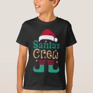 Santa's Crew 2023 - Festive Holiday Cheer T-Shirt