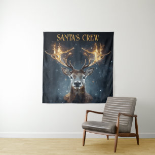 Santa's Crew Tapestry