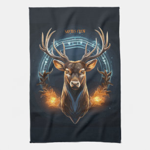 Santa's Crew Tea Towel