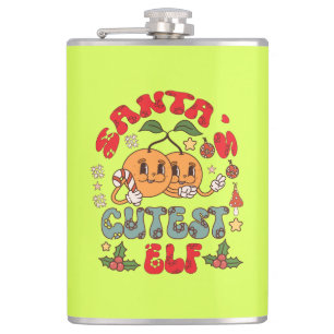 Santa's Cutest Elf-80881 Hip Flask