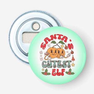 Santa's Cutest Elf Sublimation-80881 Bottle Opener