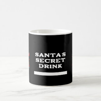 Santa's Drink -Personalised Funny Christmas Coffee Mug