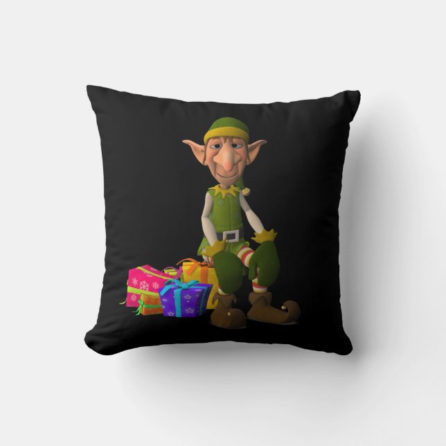 Santa's Elf Pillow (Front)
