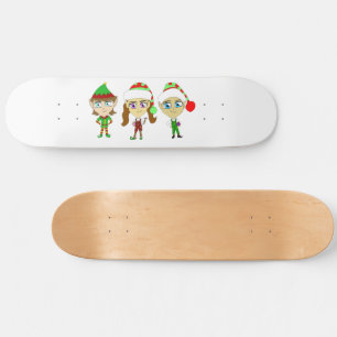 Santas elves     skateboard