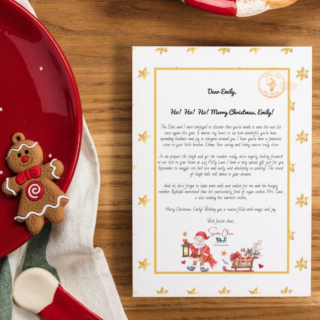 Santa's Enchanted Letter - Watercolor Wonderland (Creator Uploaded)