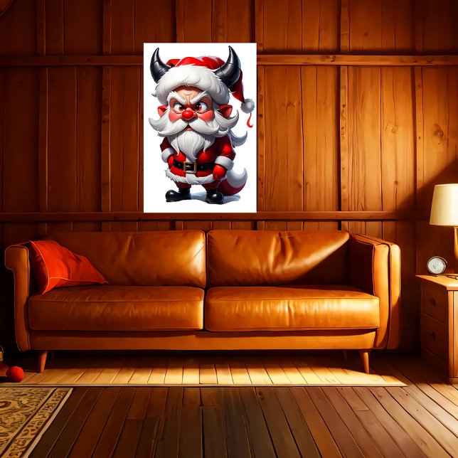 Santa's Evil Twin | AI Art Poster (Creator Uploaded)