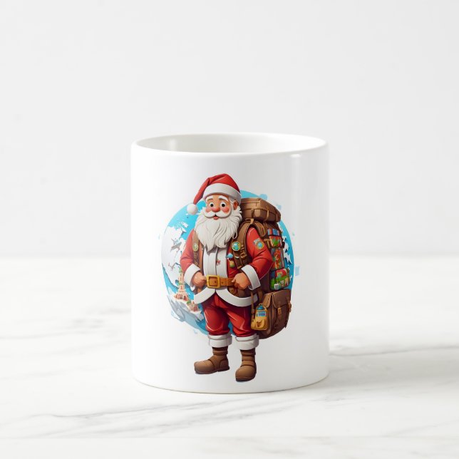 Santa's Farewell World Tour Coffee Mug (Center)