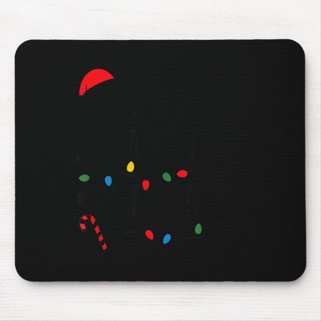 Santa's Favorite Helper Funny Christmas  Mouse Mat (Front)