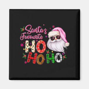 Santa's Favorite Ho Ho Ho Santa Claus Nk Christmas Magnet
