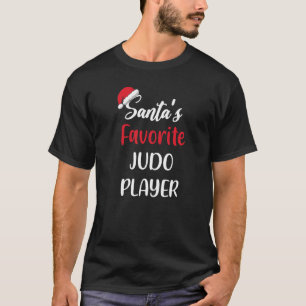Santas Favorite Judo Player Christmas Judo T-Shirt