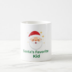 santas favorite kid mug kids christmas mug cute sa