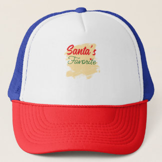 Santa's Favorite Trucker Hat